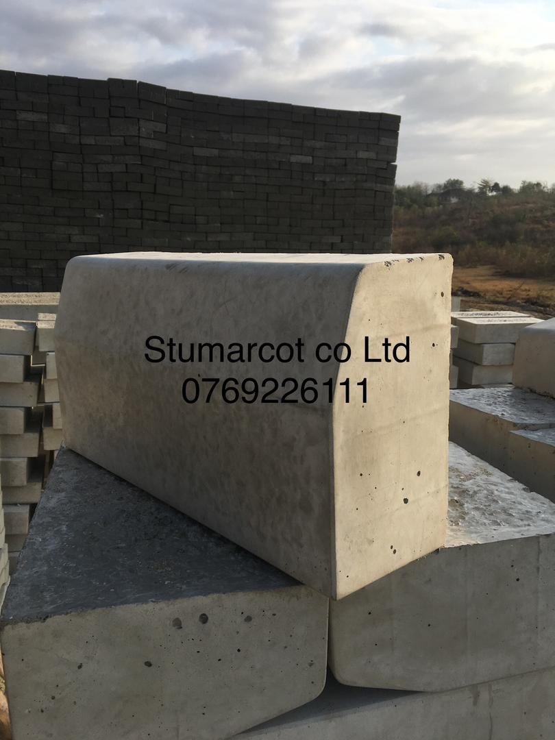 Curbstone 50Bevo - Premium Construction Material by Stumarcot Tanzania