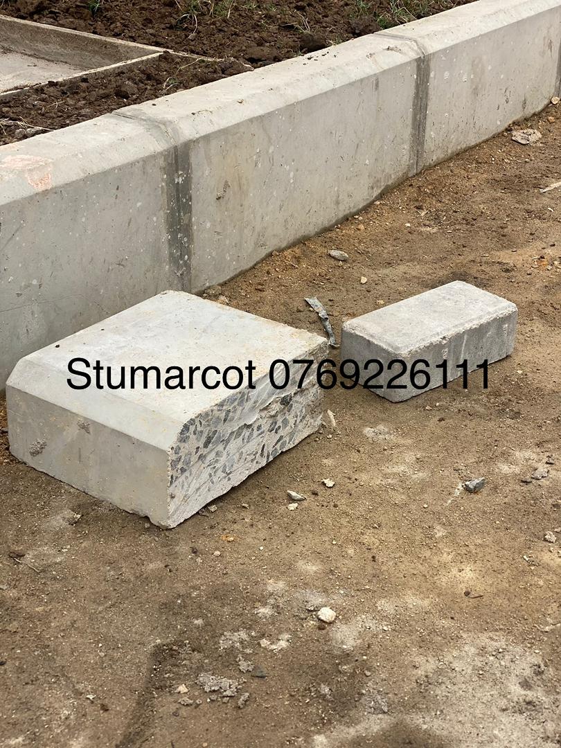 Curbstone 100 Square - Premium Construction Material by Stumarcot Tanzania